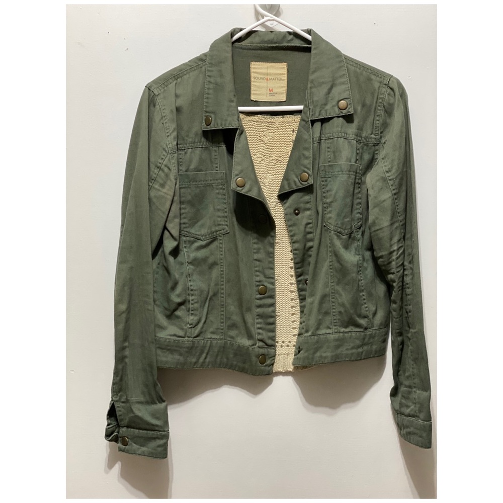 Sound & matter jean jacket